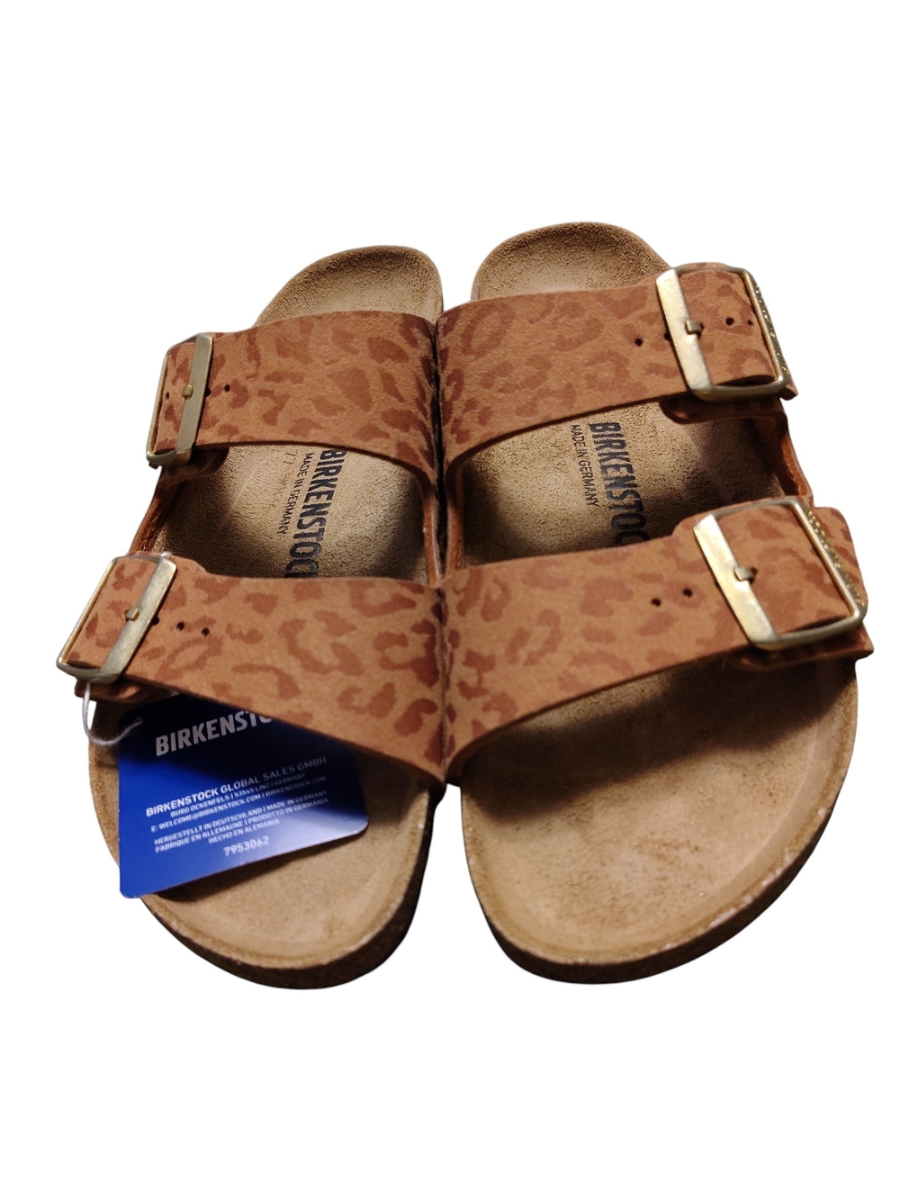 Birkenstock Arizona Sandals With Two Straps. Size 40/9-9.5, NWT